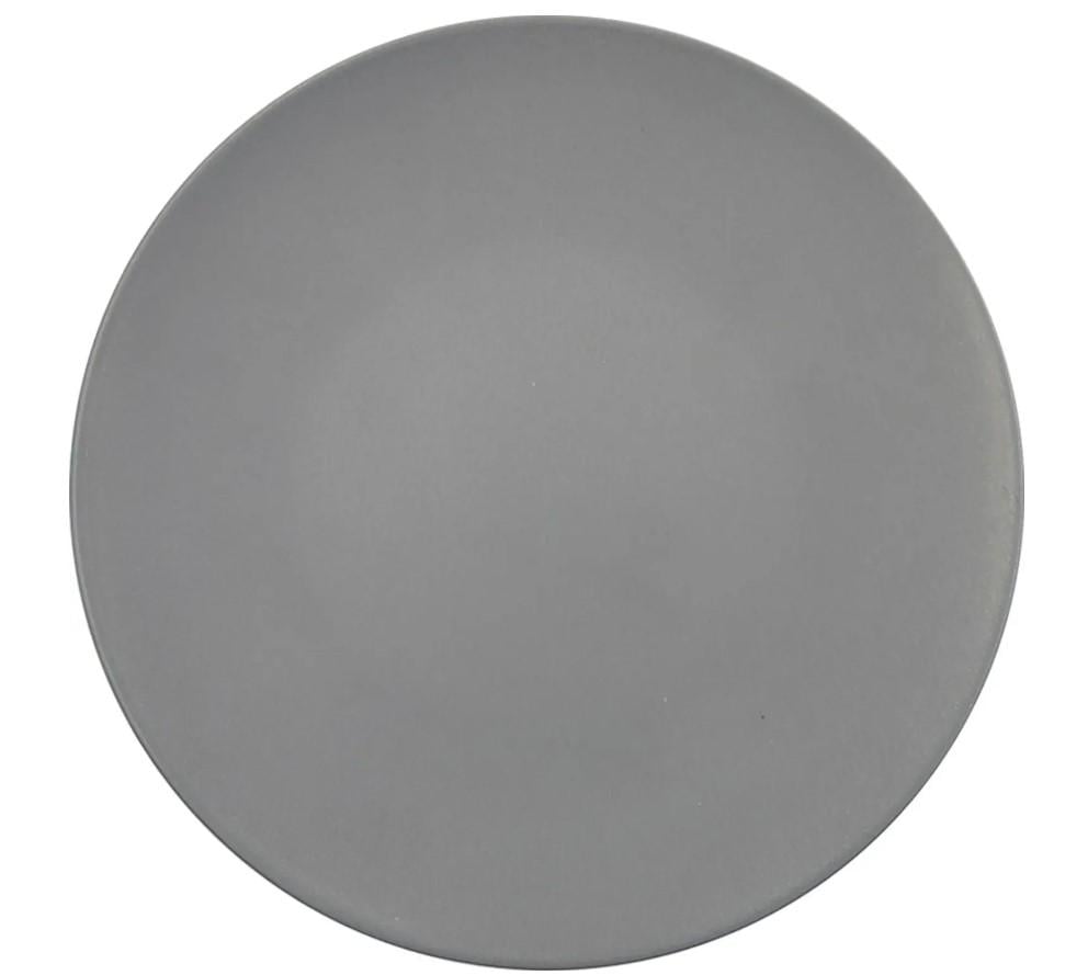 Тарелка десертная Krauff Hattu Gray 21,5 см (0c6bb157)