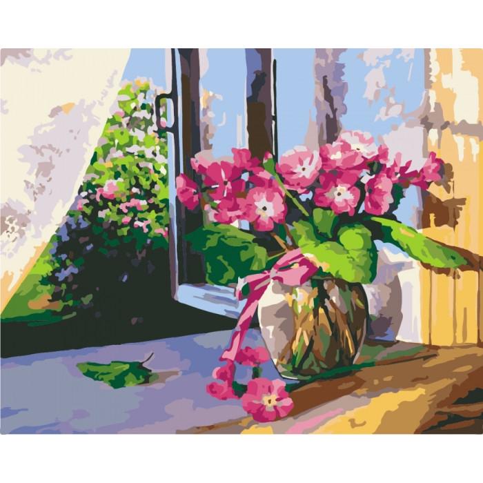 Картина по номерам Идейка Цветы "Летнее утро" 40х50 см (KHO2929)
