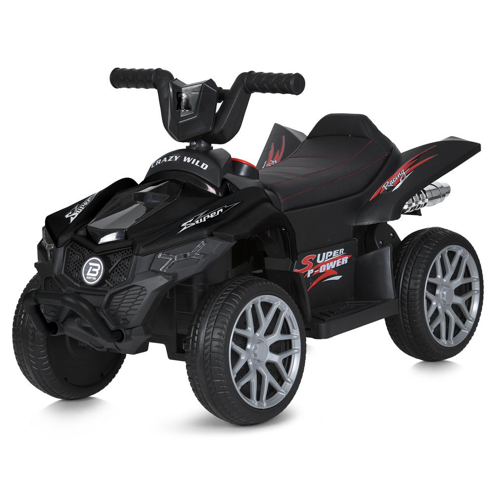 Детский электроквадроцикл на аккумуляторе Bambi M 6181 для детей 2-5 лет Черный (2688193056)