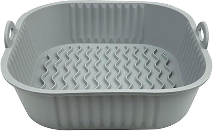 Форма для аерогриля квадратна силіконова Сірий (2716246241) Форма для аерогриля квадратна силіконова Сірий (2716246241)