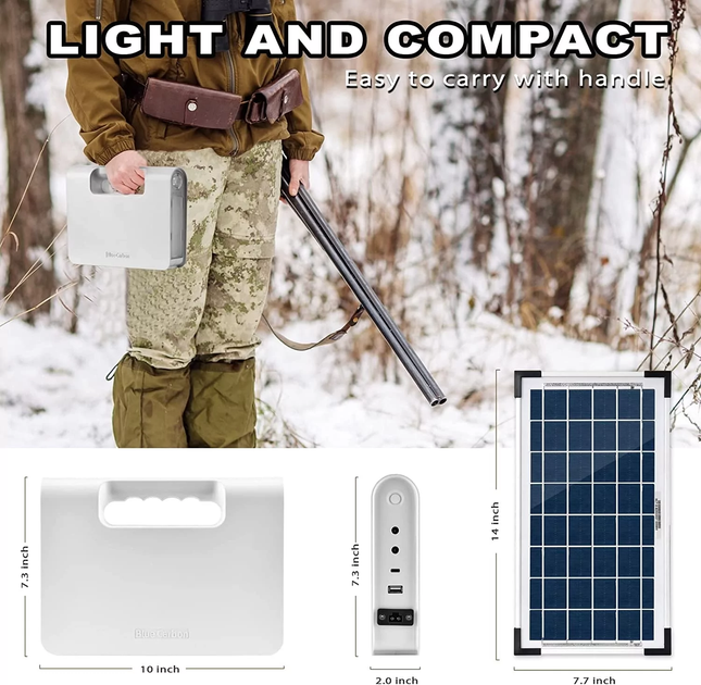 Сонячна станція WAWUI 25000 mAh 80W (5002388) - фото 5 Сонячна станція WAWUI 25000 mAh 80W (5002388) - фото 5