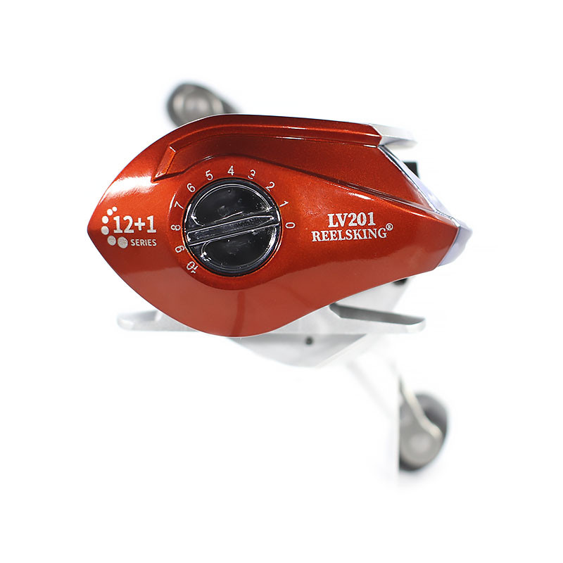 Катушка мультипликаторная рыболовная Yumoshi LV 201 Left Orange - фото 4 Катушка мультипликаторная рыболовная Yumoshi LV 201 Left Orange - фото 4