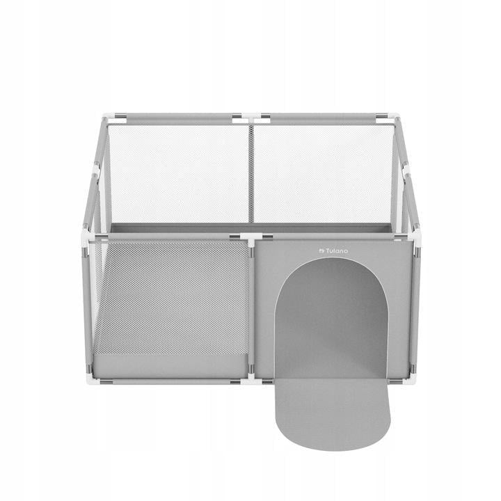 Манеж детский Tulano Cozy 20 130х65 см Серый (5903796014181) - фото 2 Манеж детский Tulano Cozy 20 130х65 см Серый (5903796014181) - фото 2