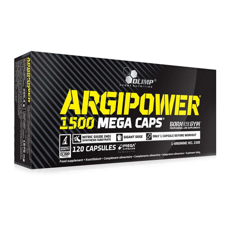 Аргінін Olimp Argi Power 1500 Mega tabs 120 капс. (00277-01)