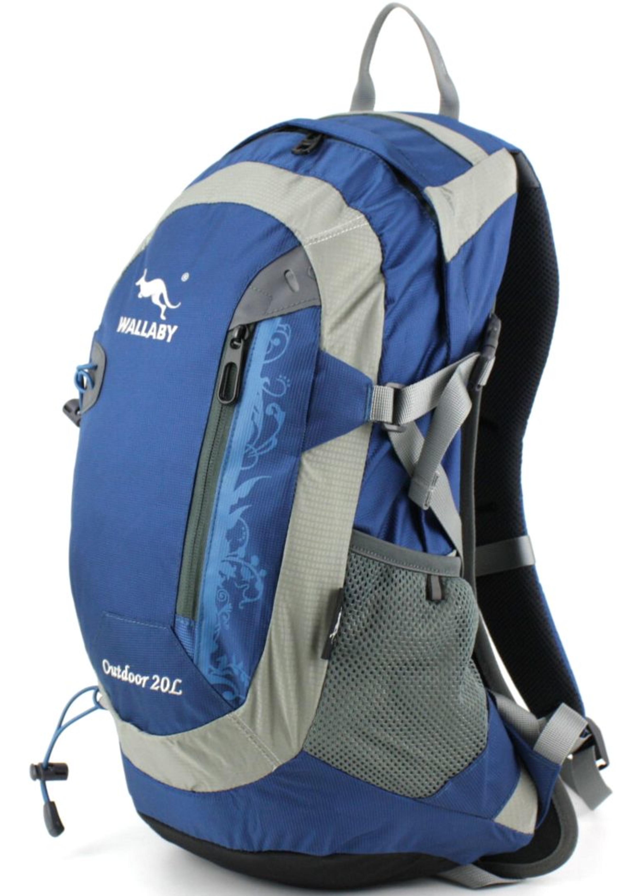 Рюкзак Wallaby велосипедний 20 л Синій (М9727 navy)