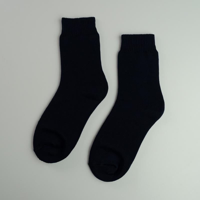 Носки мужские зимние GM Textile Термо высокие р. 41-46 Темно-синий (gm-socks-1-dblue) - фото 1