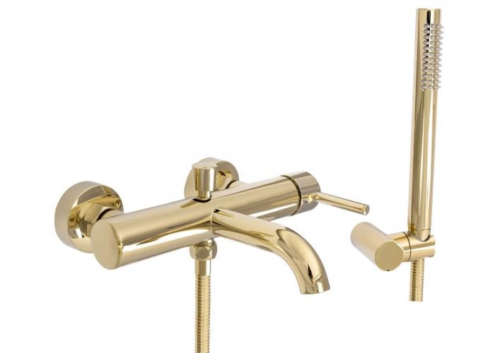 Змішувач для душу REA LUNGO Золотий (REA-B6635) Змішувач для душу REA LUNGO Золотий (REA-B6635)