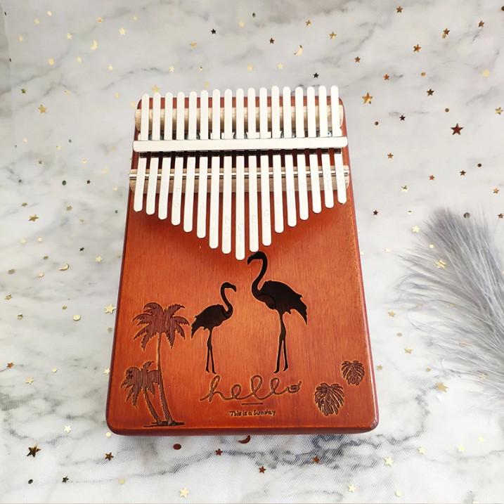 Музичний інструмент Калімба 17 key Kalimba Brown Flamingo - фото 1