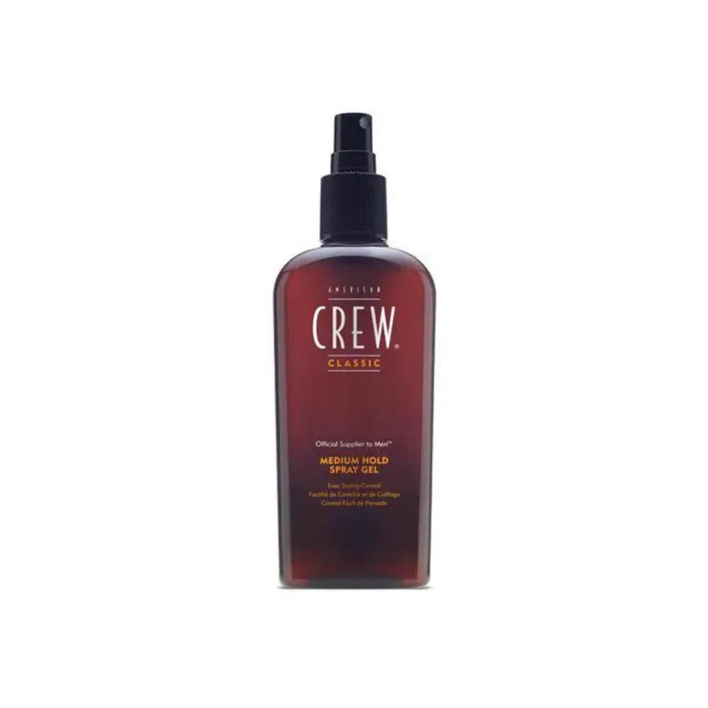 Спрей-гель для укладки волос American Crew Medium Hold Spray Gel средняя фиксация природный блеск 250 мл
