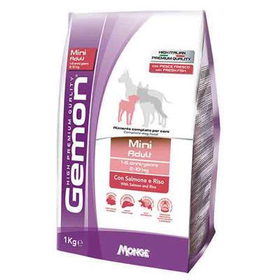Корм сухий GEMON Dog Mini лосось з рисом для дорослих собак міні порід 20 кг Корм сухий GEMON Dog Mini лосось з рисом для дорослих собак міні порід 20 кг