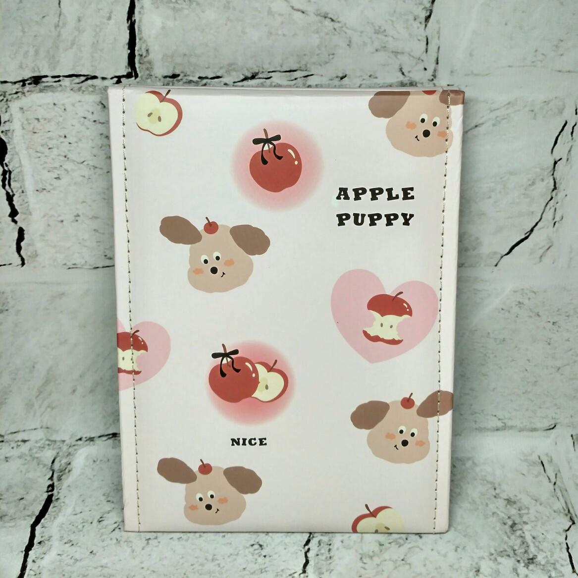 Зеркало косметическое настольное раскладное Собачка 21х15 см Бежевый (1214505-4)