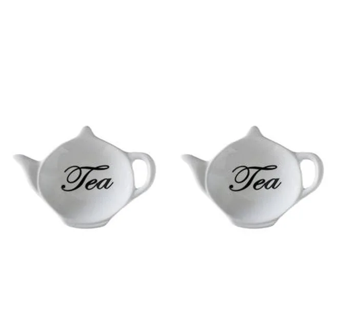 Комплект керамических подставок для чайных пакетиков Flora Tea 2 шт 45146