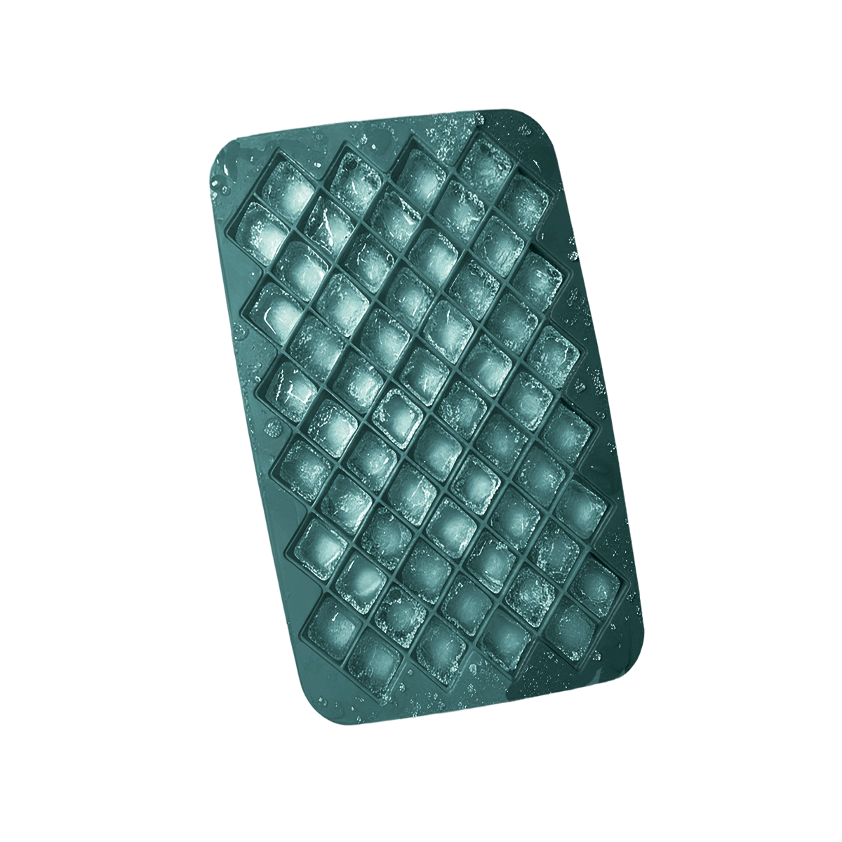 Форма для льоду Kayfovo ICT-2 силіконова на 58 кубиків Dark-Green (29342) - фото 1 Форма для льоду Kayfovo ICT-2 силіконова на 58 кубиків Dark-Green (29342) - фото 1