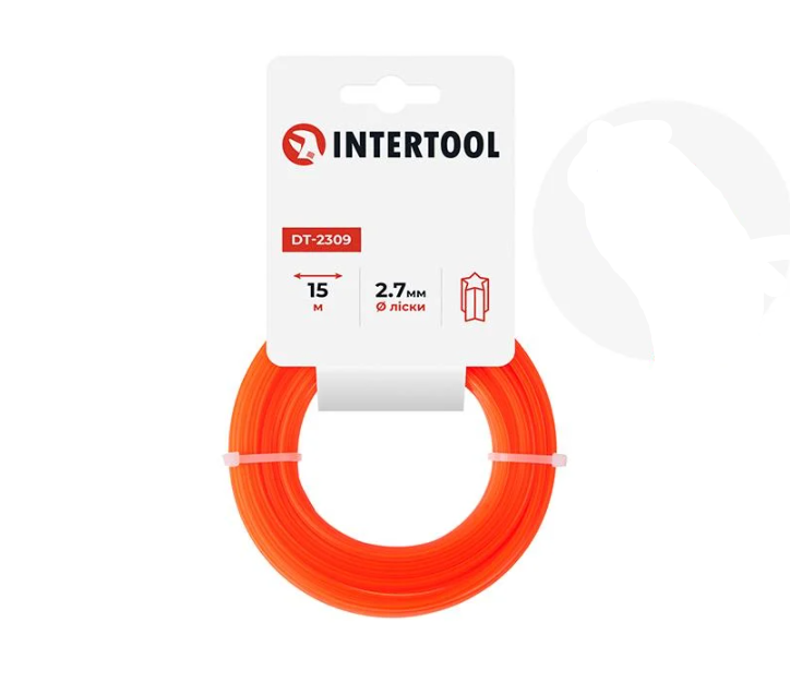 Лiска для тримера у формі зірки 2,7 мм x 15 м