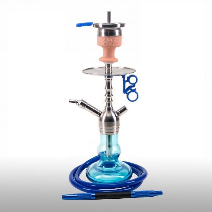 Кальян AMY Deluxe SS 15.03 Baby Tango на 1 персону 40 см Голубой (661973112)