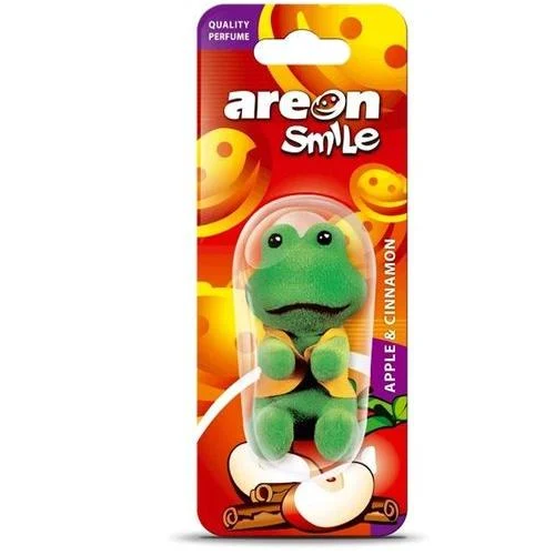 Освежитель воздуха Areon Smile Toys Apple Cinnamon Лягушка (00000064787)