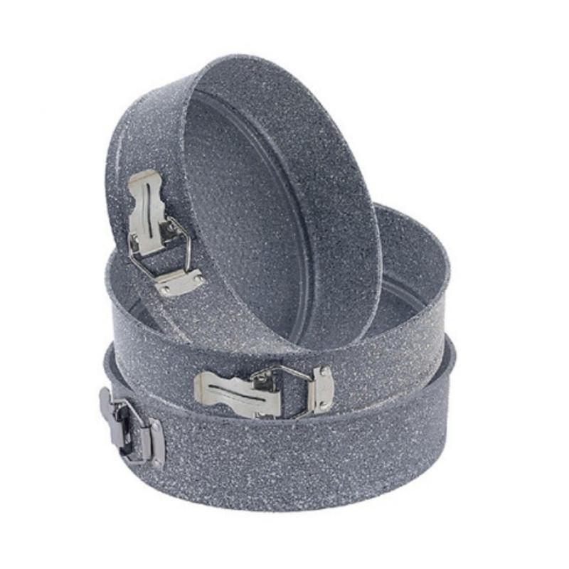 Набір роз'ємних форм Stenson MH 3306 з мармуровим покриттям 22/24/26см