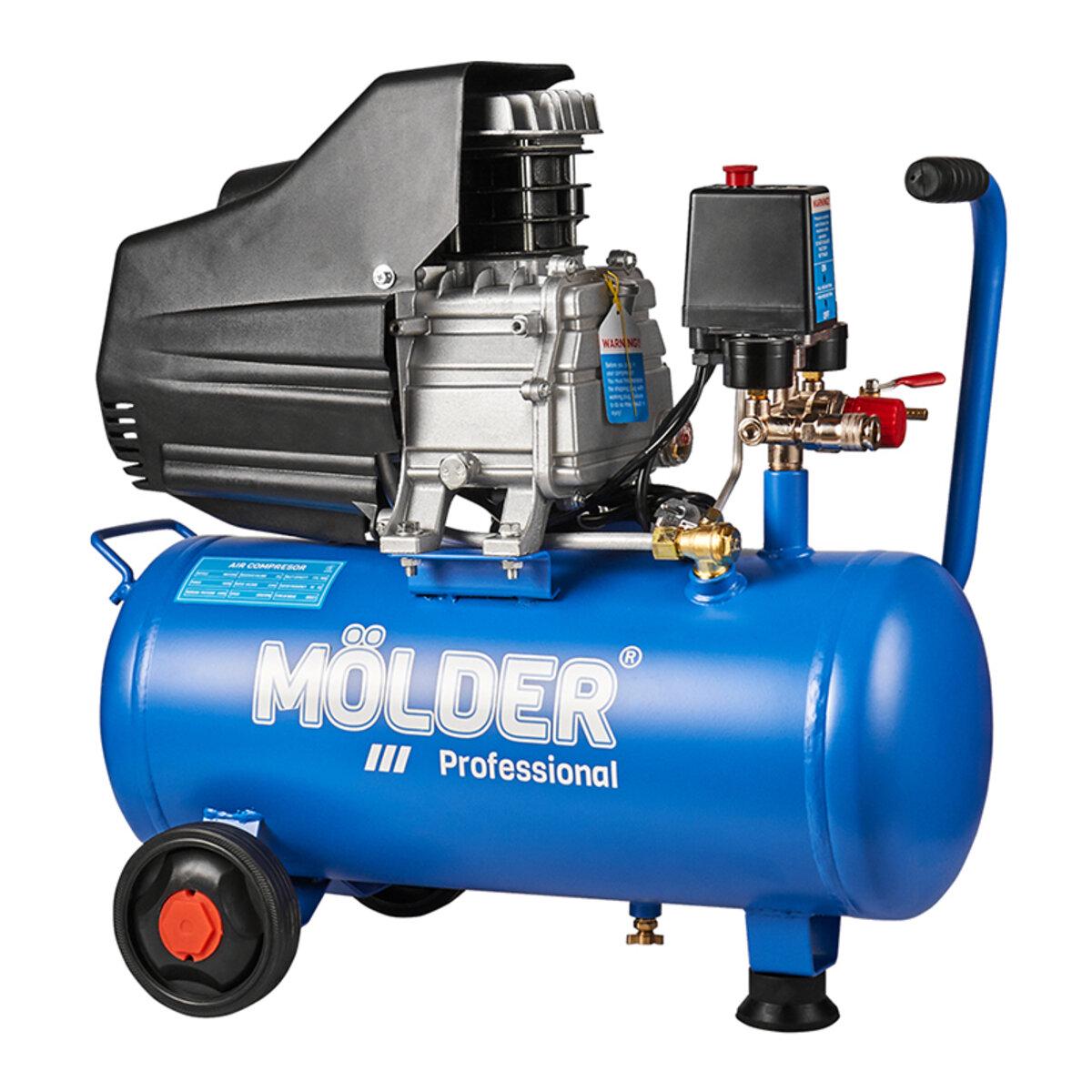Компрессор воздушный Molder с ресивером 24 л/175 л/мин 1100 Вт - фото 2 Компрессор воздушный Molder с ресивером 24 л/175 л/мин 1100 Вт - фото 2