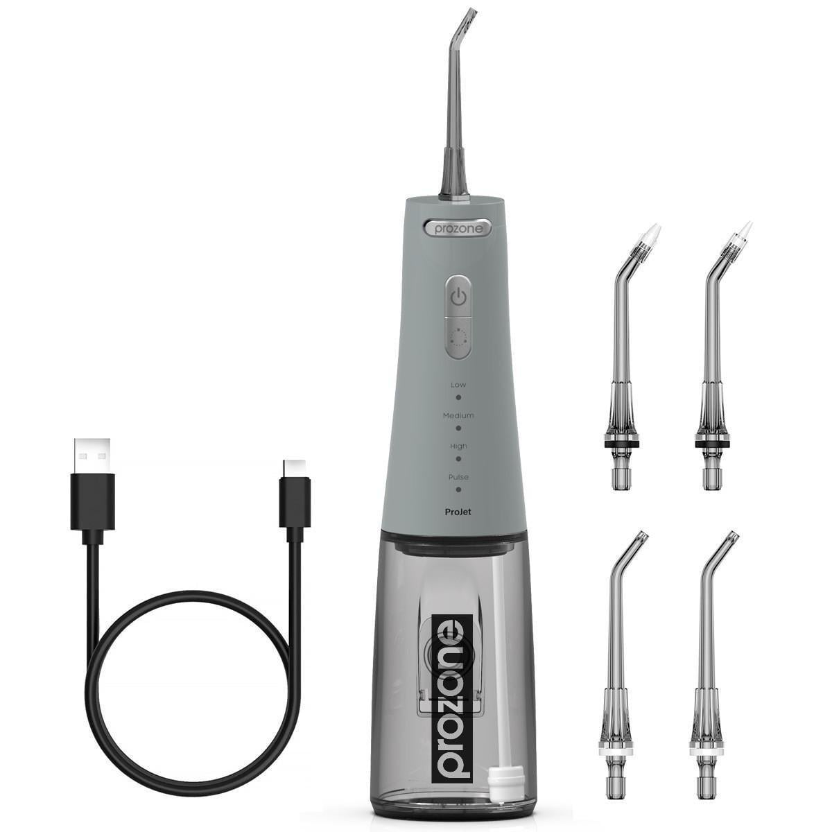 Ирригатор ProZone ProJet 4 насадки Серый (107266)