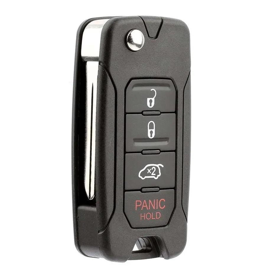 Автоключ зі штатною охоронною системою Chrysler RK18A