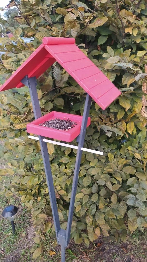 Кормушка разборная для птиц Фале из дерева 38х16х160 см Красный - фото 5 Кормушка разборная для птиц Фале из дерева 38х16х160 см Красный - фото 5