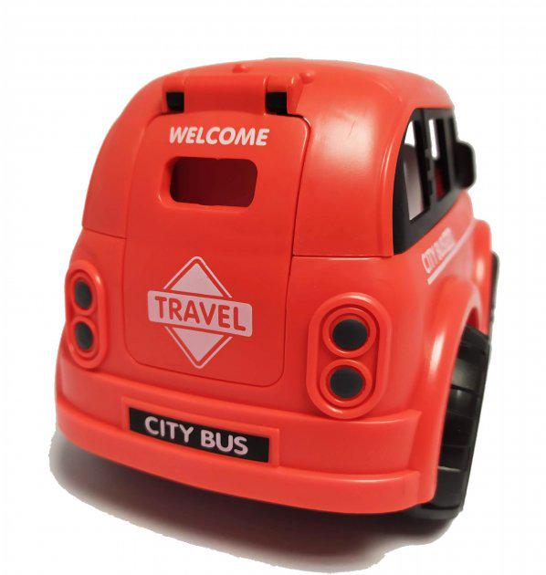 Конструктор Play Smart Автобус з викруткою і шуруповертом 24 деталі (41795364) - фото 3 Конструктор Play Smart Автобус з викруткою і шуруповертом 24 деталі (41795364) - фото 3