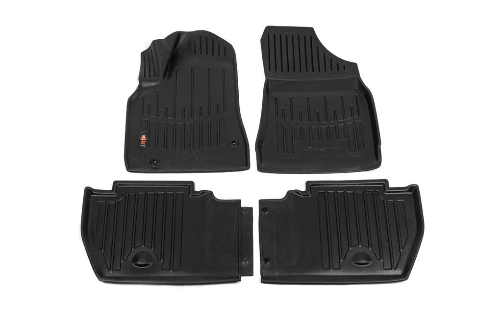 Автоковрики 3D Stingray Peugeot Partner II 2008- 4 шт. Черный (1559414281)