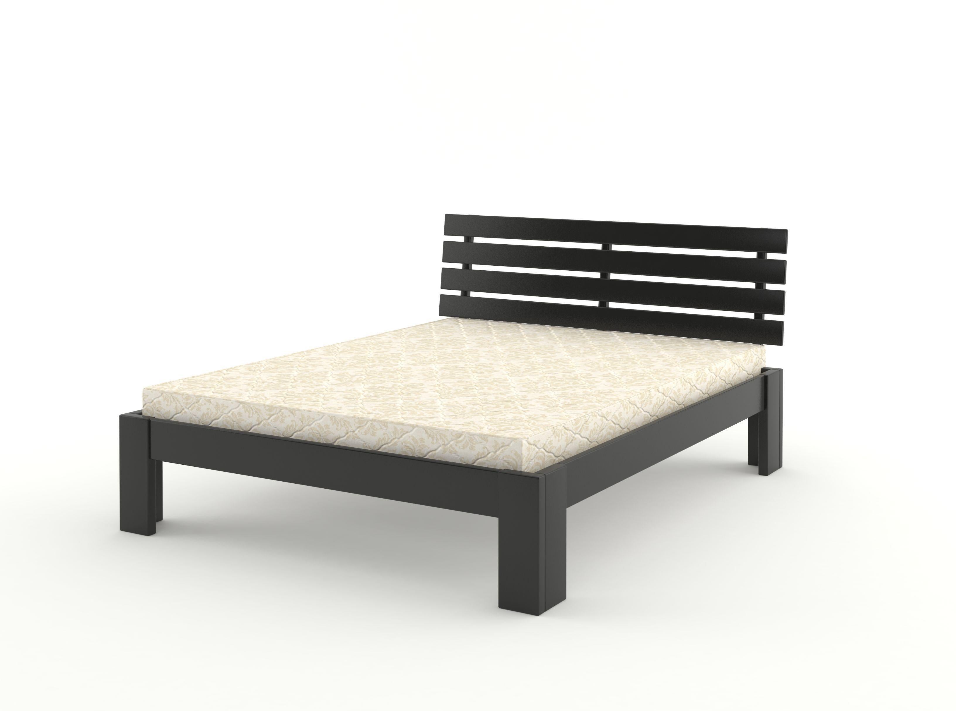 Кровать двуспальная деревянная Mebigrand Техас 160х200 см Венге (MBG-2151) Кровать двуспальная деревянная Mebigrand Техас 160х200 см Венге (MBG-2151)