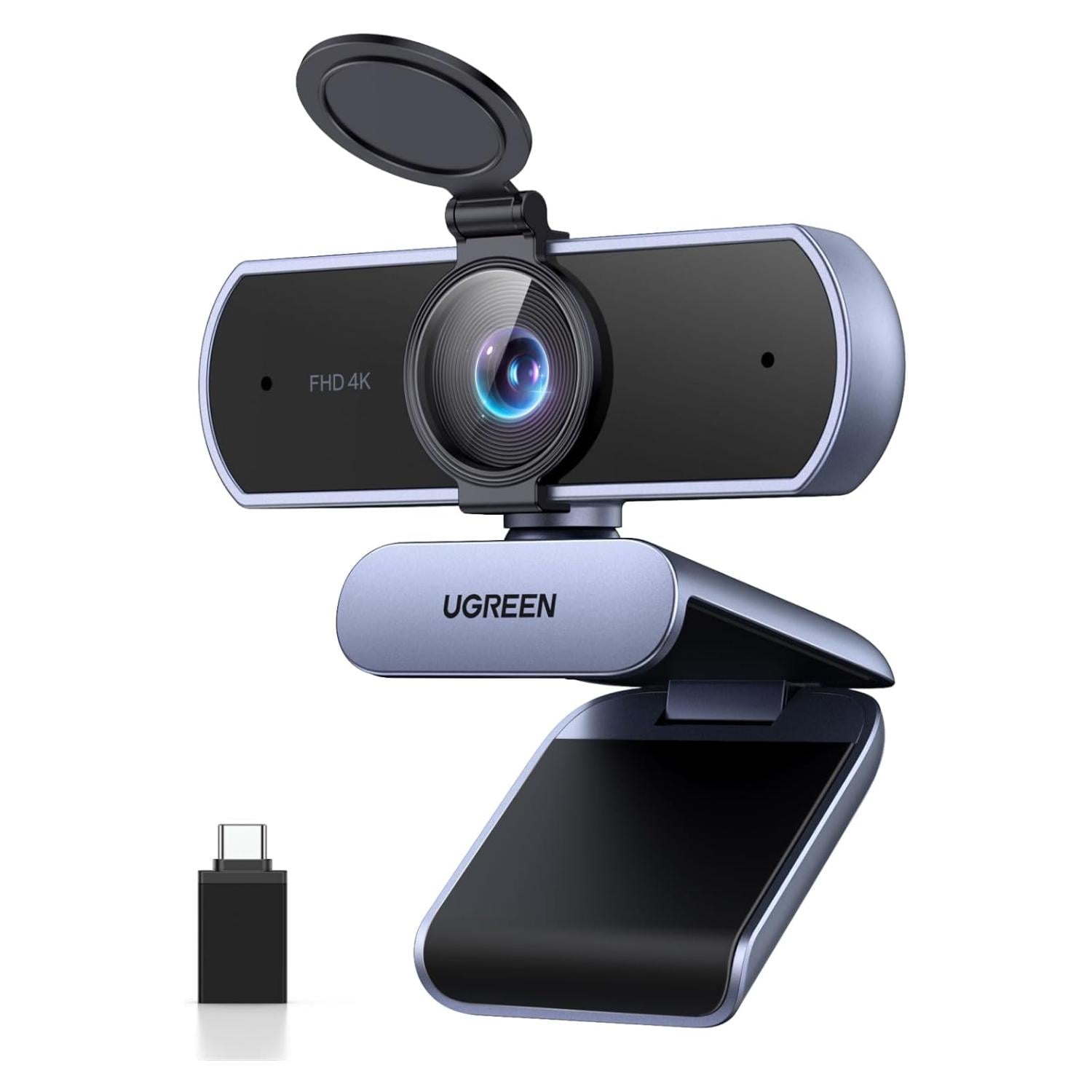 Веб-камера UGREEN CM831 4K 8 Мп адаптер USB-A на USB-C у комплекті USB 2.0 до Чорний (65381)
