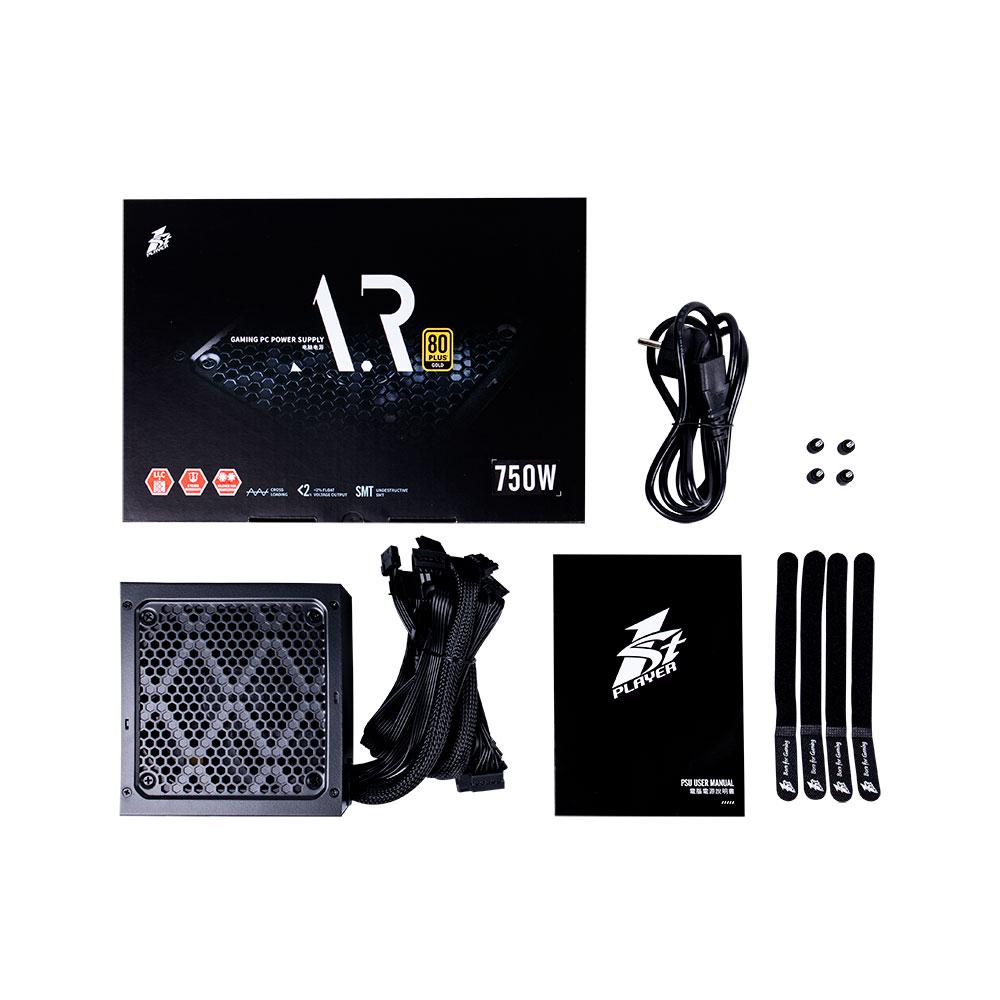 Блок живлення для ПК 1stPlayer PS-750AR 750W Black (AR-GLD-750-BK-EU) - фото 7