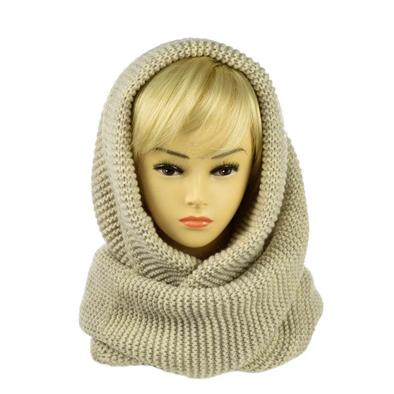 Женский снуд-хомут классический Песочный