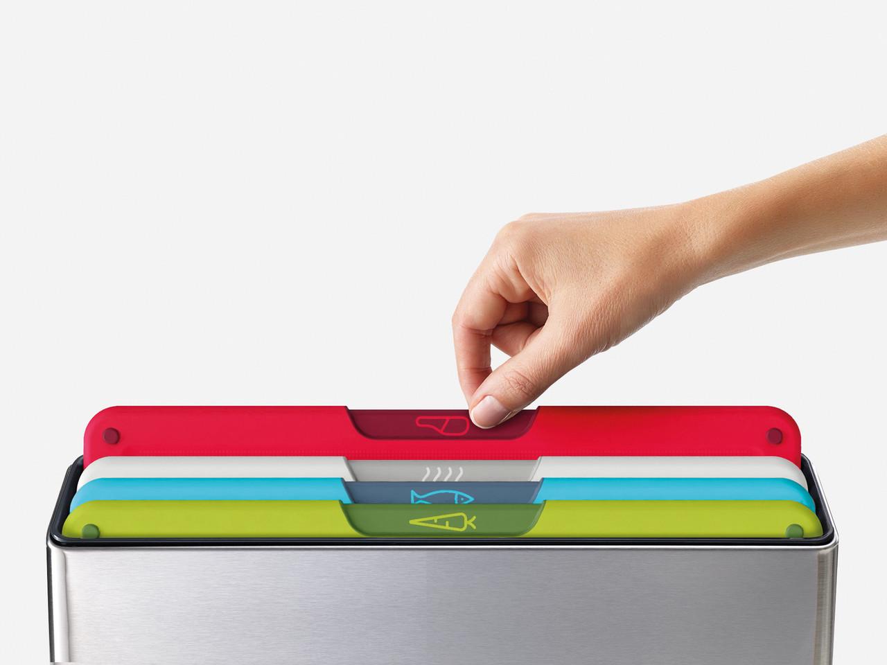 Набір обробних дошок Folio Icon Steel, 4 шт. Joseph Joseph 60226 - фото 3