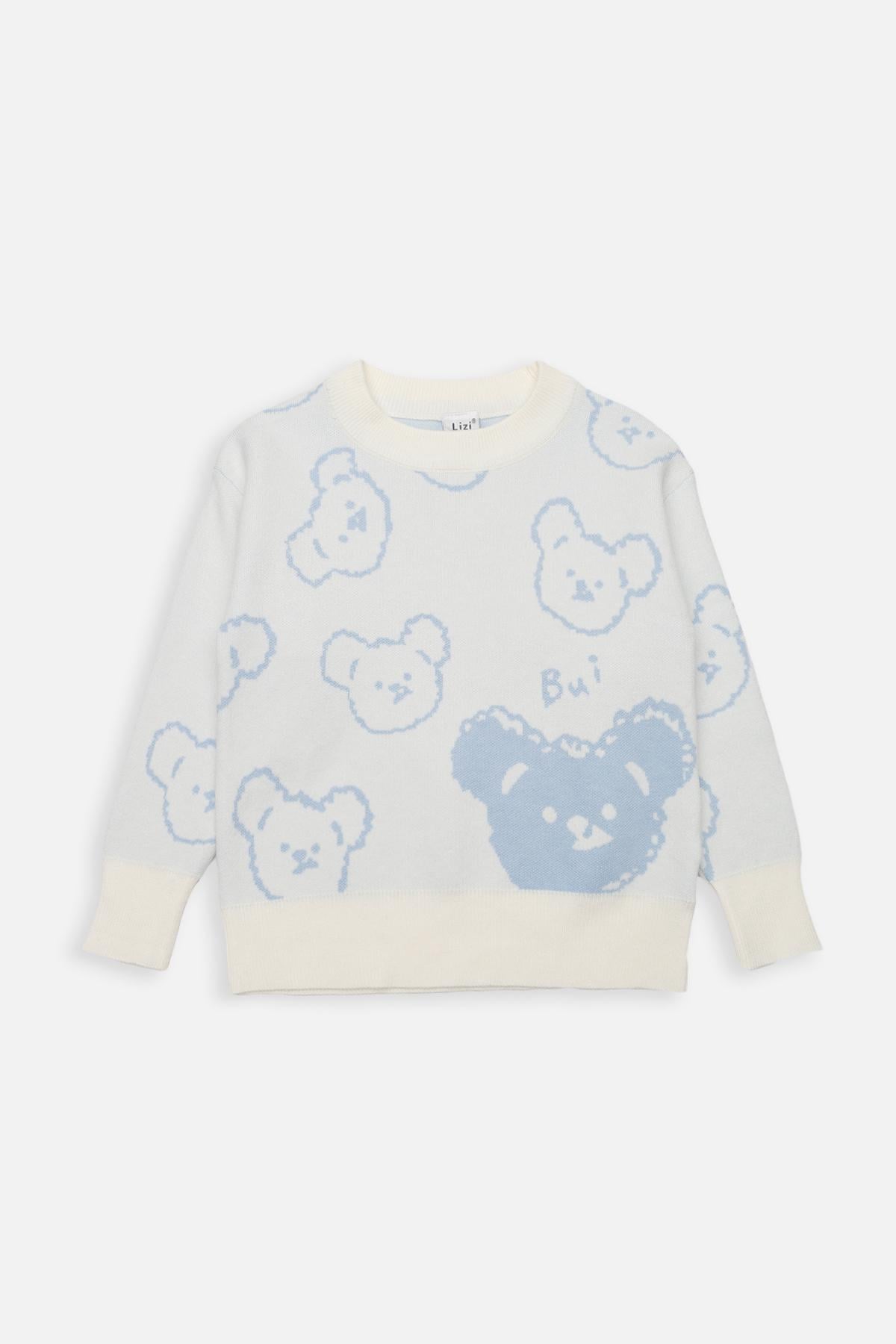 Джемпер для мальчика 104 см Молочный (ЦБ-00267466)