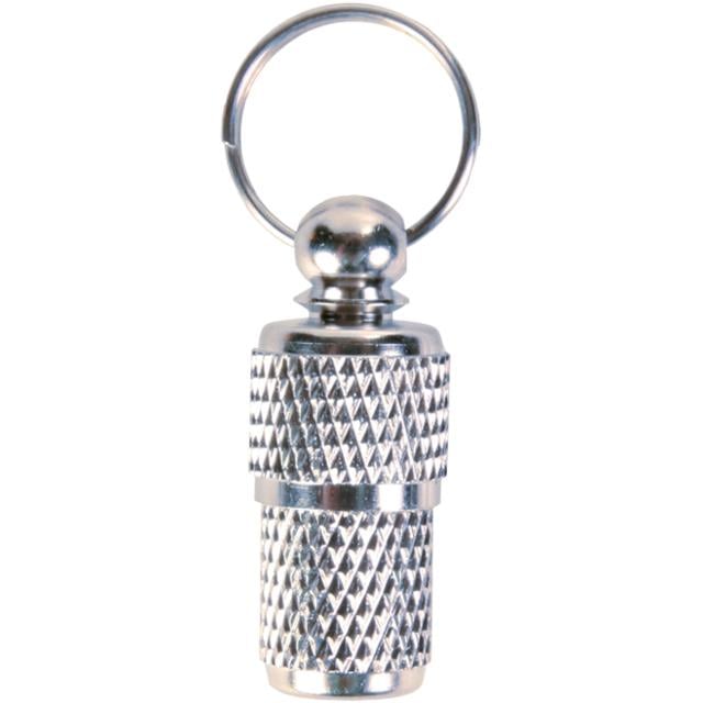 Медальон-адресник для собак Хром