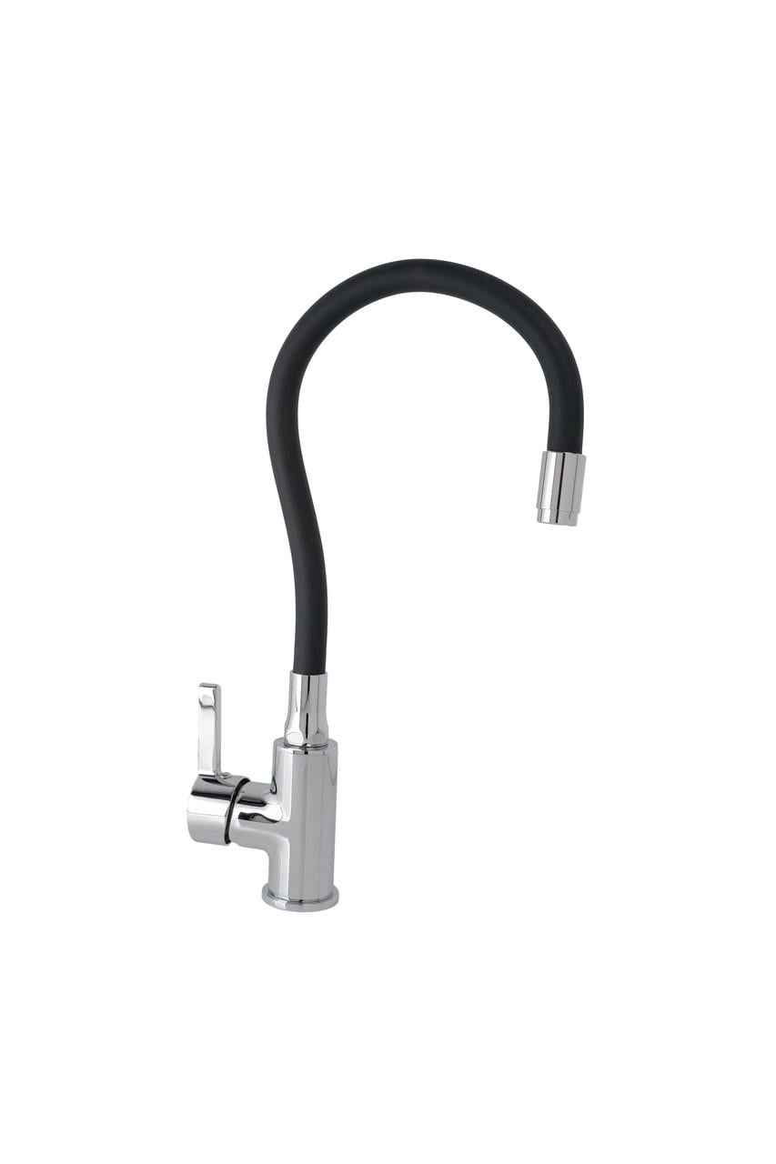 Смеситель кухонный Germece латунь Черный (CS8519-2)