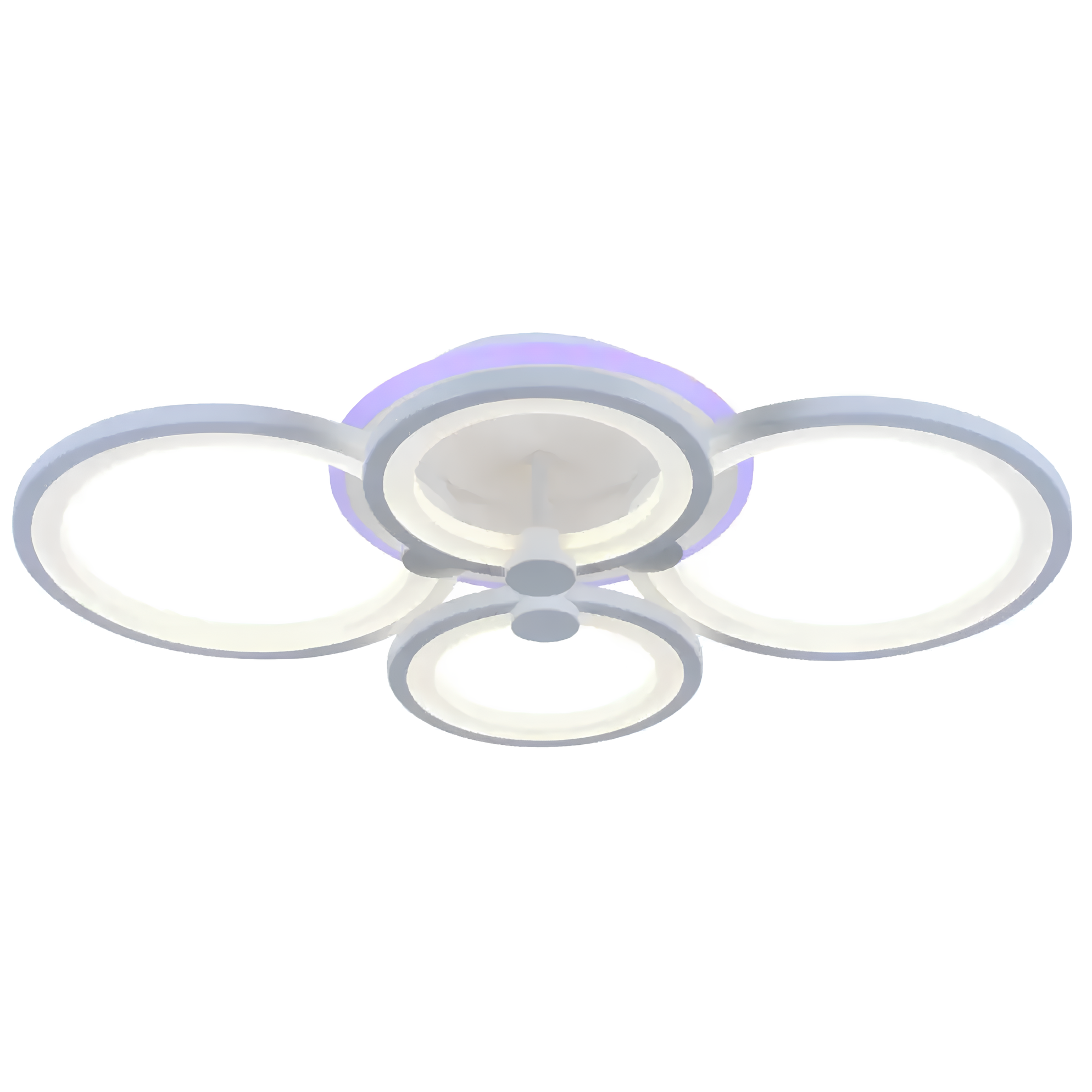 Люстра светодиодная Svet SY-5332/2+2 WT RGB 108+20W с пультом Белый