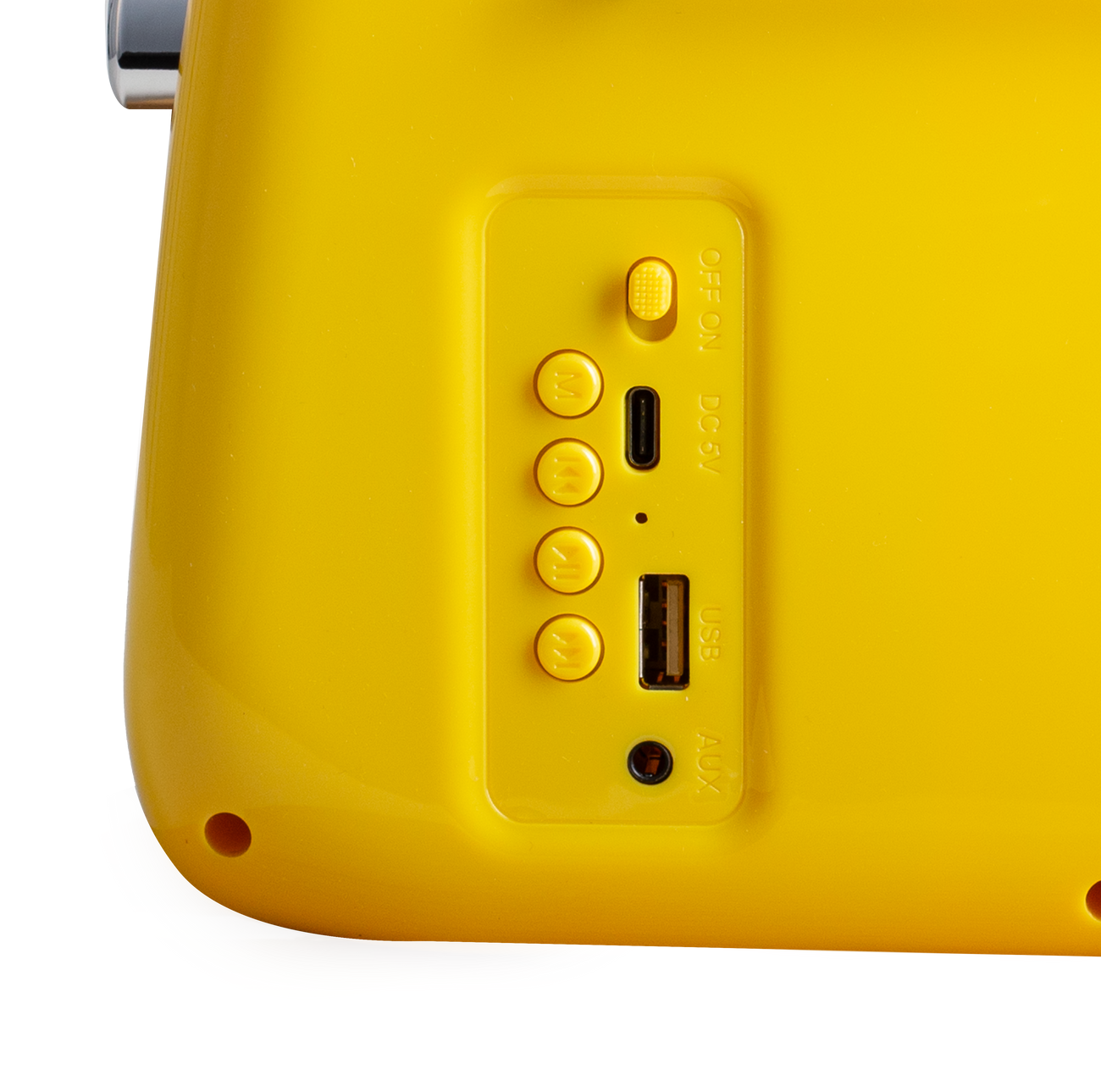 Радіо у ретро стилі Bluetooth Vintage Cuisine металева ручка Жовтий - фото 4 Радіо у ретро стилі Bluetooth Vintage Cuisine металева ручка Жовтий - фото 4