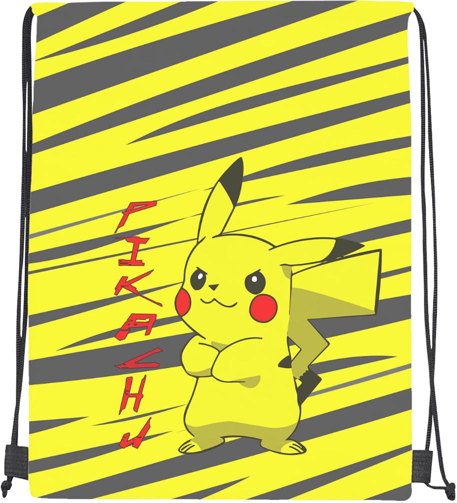 ᐉ Мішок cпортивний Пікачу 2 (mishok-sport-523236760-pikachu 