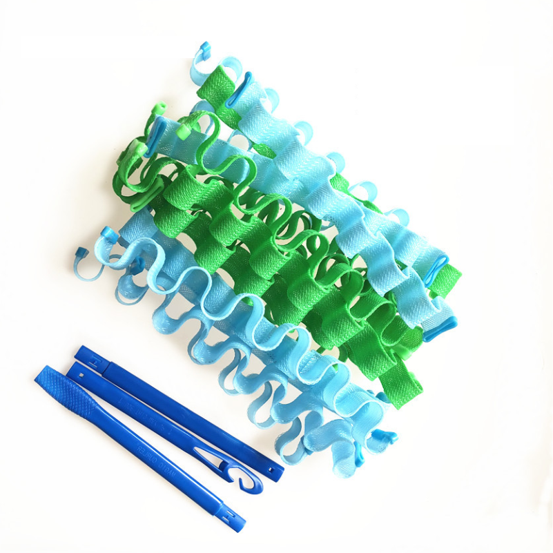 Бигуди Magic Curler Волна 18 шт. 55 см Зелено-голубой