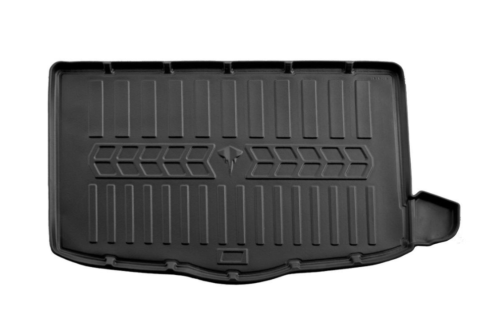 Коврик в багажник 3D 2014-2017 Stingray для Nissan Qashqai 2014-2021 гг. полиуретан Черный