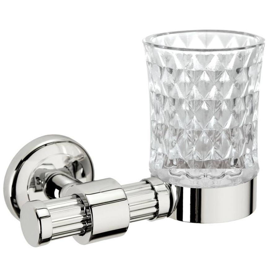 Стакан для зубних щіток KUGU Maximus 606C Хром (130727)