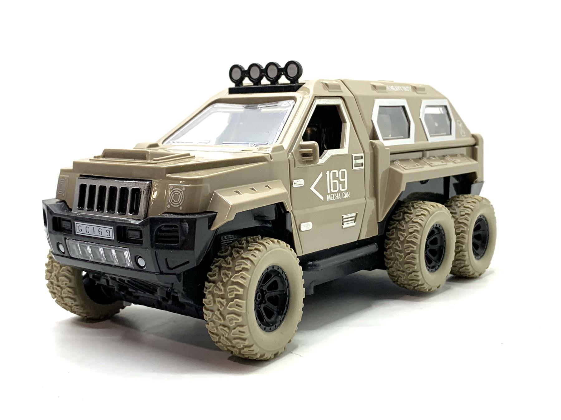 Машина на радиоуправлении Bambi военная стреляет тарелками/подсветка Вид 1 (GC169-161)