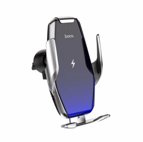 Автотримач для телефону Hoco S14 Surpass Automatic 15W Silver (384230012)
