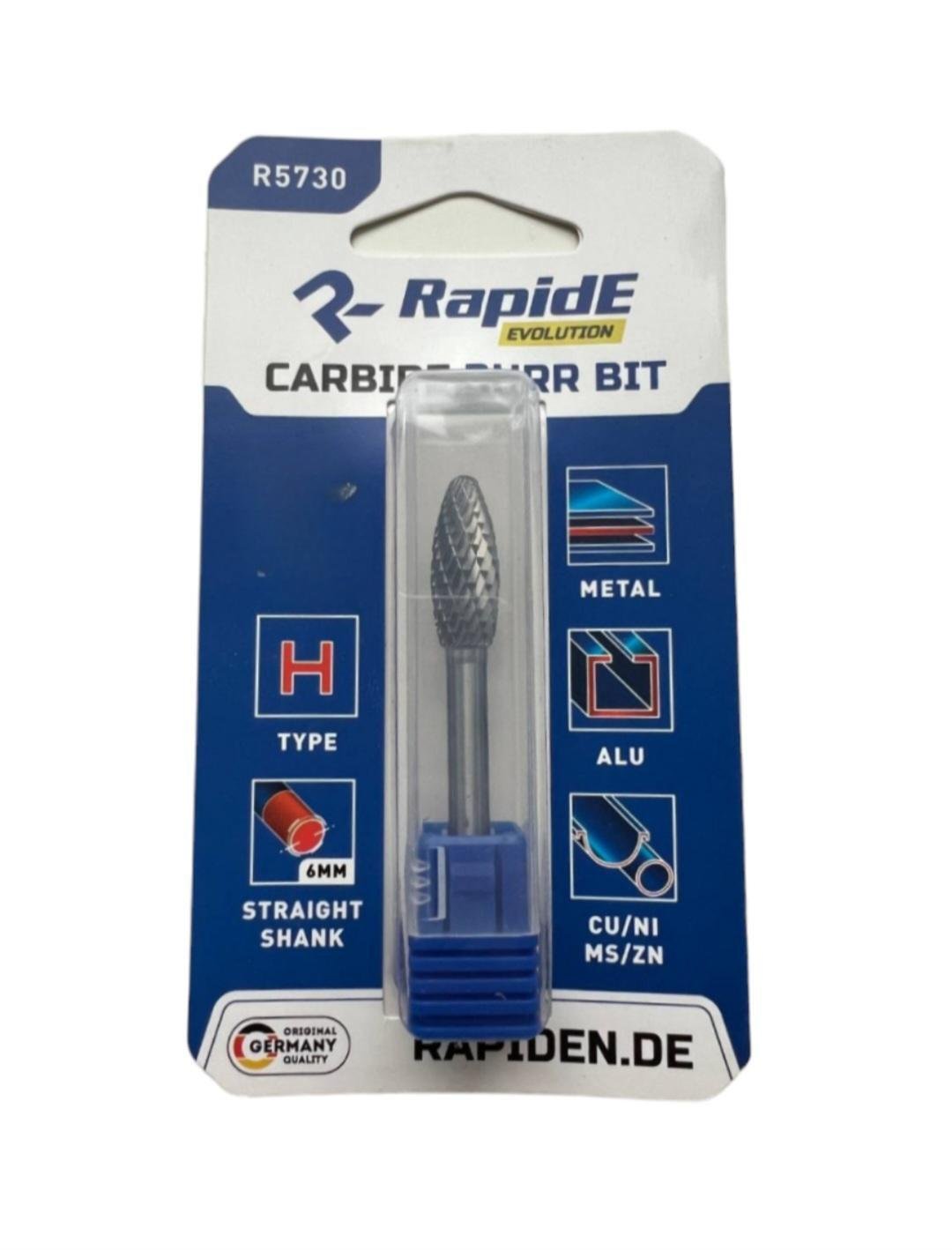 Борфреза по металу RapidE 16 мм тип H факел (НФ-00002005)