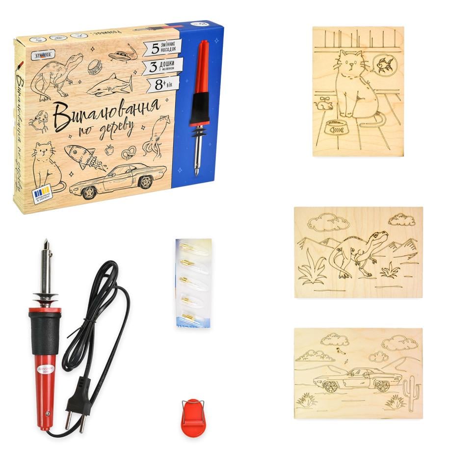 Набор для творчества Strateg Обжиг по дереву (846) Набор для творчества Strateg Обжиг по дереву (846)