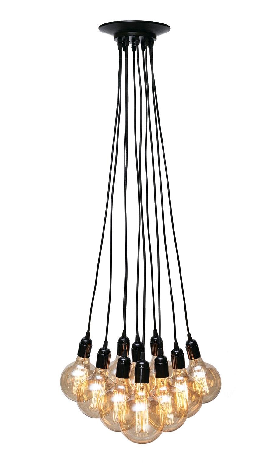 Светильник подвесной Лофт Light House LS-18679-10 BK Черный