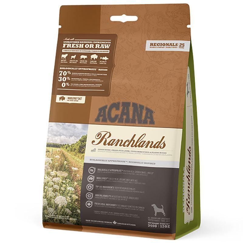 Корм сухий для собак різних порід ACANA RANCHLANDS DOG з червоним м'ясом і рибою 6 кг (a54360) - фото 4