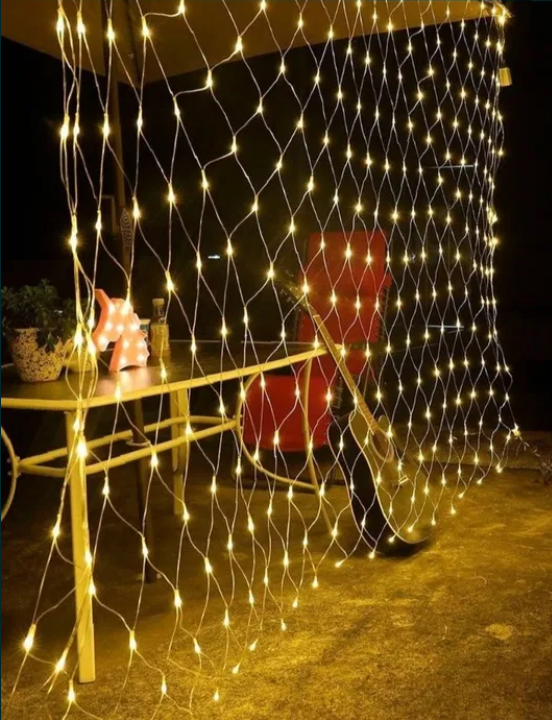 Гірлянда-штора сіточка LED 2х2 м (234560673_302) - фото 3