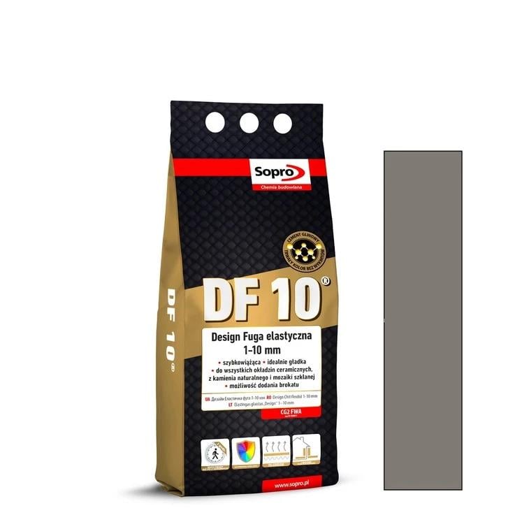 Фуга для швов Sopro DF 10 1055A №18 2 кг Песочно-серый