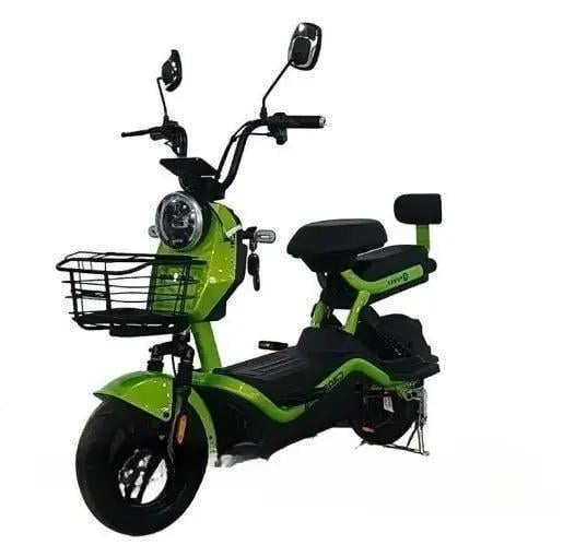 Электроскутер двухместный Crosser CR Зеленый